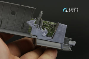 Quinta Studio QD+48379 Bristol Beaufort Mk.I 3D-Printed &amp;amp; coloured Interior on decal paper (ICM) (with 3D-printed resin parts) 1/48 – immagine 9