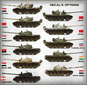 MiniArt 37027 T-55 SOVIET MEDIUM TANK 1/35 – immagine 3