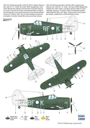 Special Hobby 72426 CAC CA-19 Boomerang ‘Jungle Scouts’ 1/72 – immagine 8