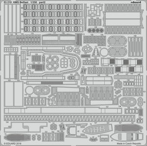 Eduard 53210 HMS Belfast TRUMPETER 1/350 – immagine 2