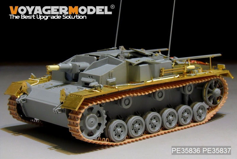 Voyager Model PE35837 WWII German StuG.III Ausf.E fenders For DRAGON 6688 1/35 – Bild 3