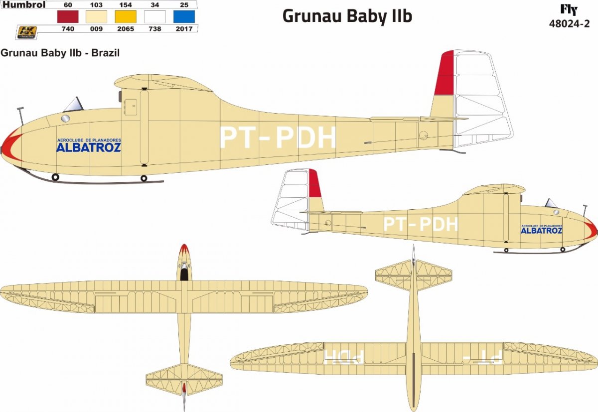 Fly 48024 Grunau Baby IIB Brasil vol. 1,2 1/48 – Bild 5