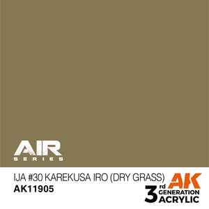 AK Interactive AK11905 IJA #30 KAREKUSA IRO (DRY GRASS) – AIR 17ml
