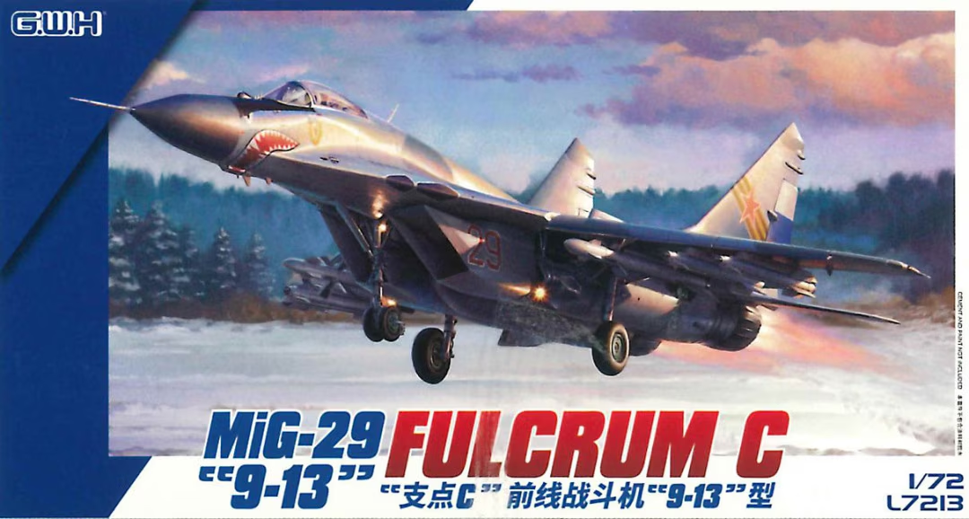 Great Wall Hobby L7213 MiG-29 &amp;quot;9-13&amp;quot; Fulcrum C 1/72