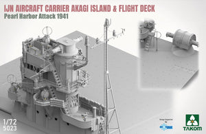 Takom 5023 IJN Aircraft Carrier Akagi - Island And Flight Deck, Pearl Harbor Attack 1941 1/72 – zdjęcie 2