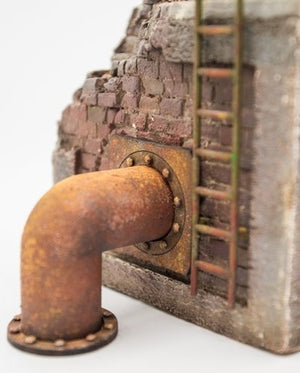 RT-Diorama 35300 Ruined Factory chimney 1/35 – immagine 7