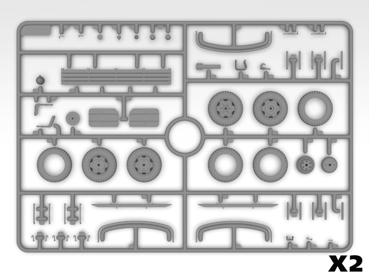 ICM 35587 WWII US Army Kitchen Truck 1/35 – zdjęcie 12