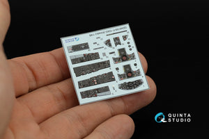 Quinta Studio QD48199 F-104G 3D-Printed &amp;amp; coloured Interior on decal paper (Kinetic) 1/48 – immagine 3