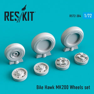 RESKIT RS72-0304 BAe Hawk MK200 Wheels set 1/72