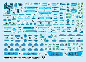 Trumpeter 02854 MIG-23MF Flogger-B 1/48 – zdjęcie 13
