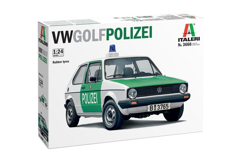 Italeri 3666 VW Golf Polizei 1/24 – Bild 2