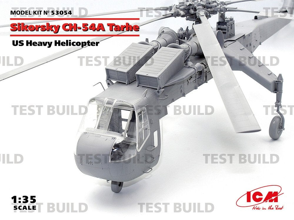ICM 53054 Sikorsky CH-54A Tarhe US heavy helicopter 1/35 – immagine 3