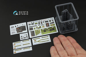 Quinta Studio QD+32250 A-26C Invader 3D-Printed &amp;amp; coloured Interior on decal paper (Hobby Boss) (with 3D-printed resin parts) 1/32 – imagen 2