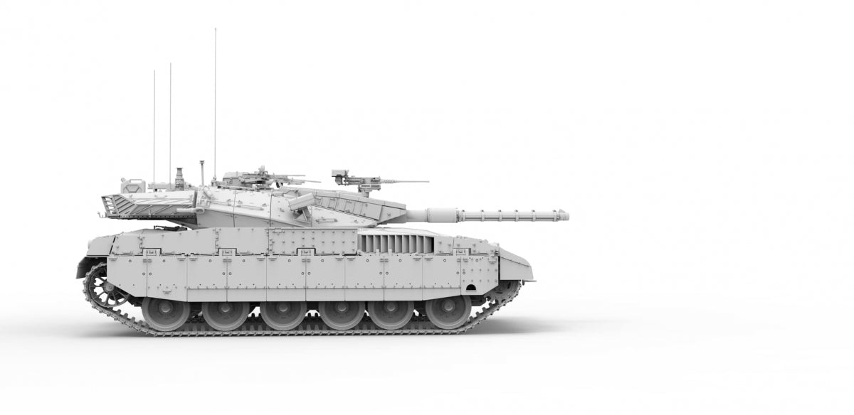 Border Model BT-037 Israel Merkava Mk.2D with full interior 1/35 – immagine 2