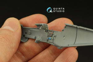 Intérieur imprimé en 3D et coloré sur papier décalcomanie Quinta Studio QD72063 Avia S-199 (Eduard) 1/72 – image 9