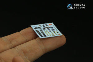 Quinta Studio QD72041 Fw 190A-8 3D-Printed &amp;amp; coloured Interior on decal paper (Eduard) 1/72 – imagen 5