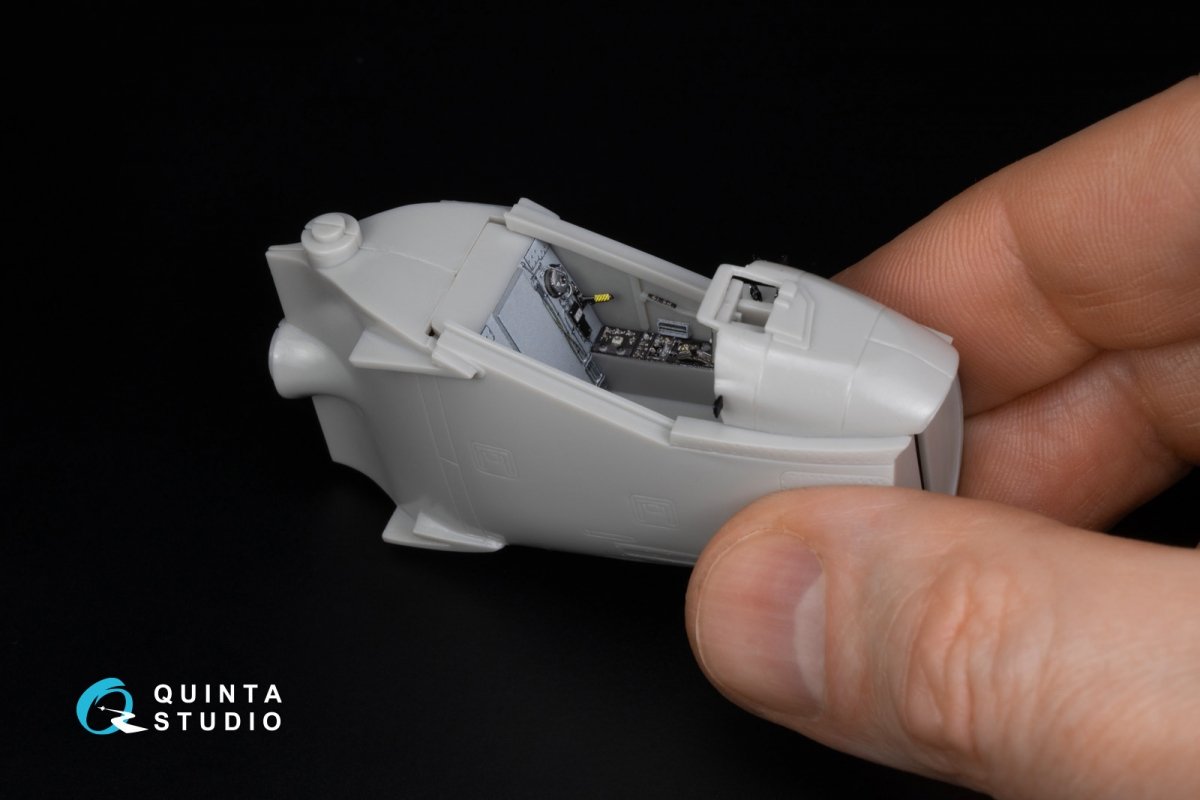 Quinta Studio QD48309 AV-8B Late 3D-Printed &amp;amp; coloured Interior on decal paper (Hasegawa) 1/48 – immagine 15