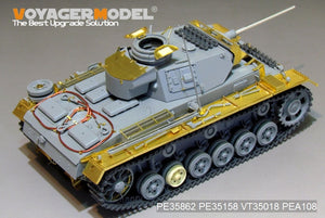 Maquette Voyager PE35862, char allemand Pz.KPfw.III Ausf.L de base de la Seconde Guerre mondiale, pour DRAGON 6387 au 1/35 – image 6