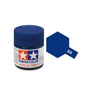 Tamiya 81004 Acrylic X-4 Blue 23ml