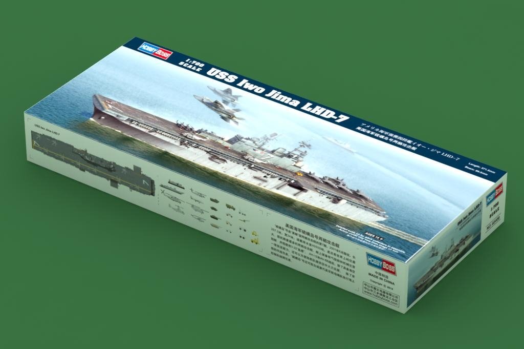 Hobby Boss 83408 USS Iwo Jima LHD-7 1/700 – Bild 2
