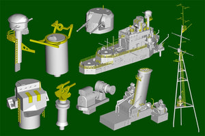 Trumpeter 05366 HMS Naiad 1/350 – image 14