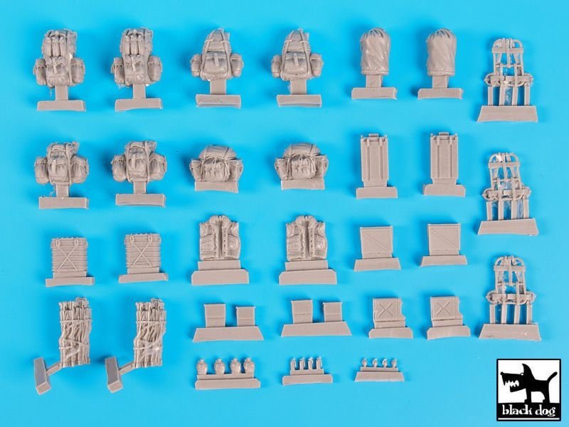 Black Dog T35164 US Army(Vietnam)equipment accessories set 1/35 – immagine 6