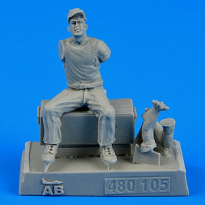 Aerobonus 480105 Mécanicien d&amp;#39;aéronefs de l&amp;#39;armée américaine, Seconde Guerre mondiale - Théâtre du Pacifique, échelle 1/48