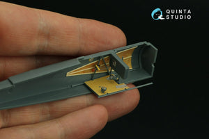 Intérieur imprimé en 3D et coloré sur papier décalcomanie Quinta Studio QD48298 Fokker EV-DVIII (Eduard) 1/48 – image 7