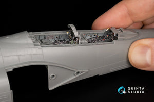Quinta Studio QD48341 F-4G early 3D-Printed &amp;amp; coloured Interior on decal paper (Meng) 1/48 – Bild 14