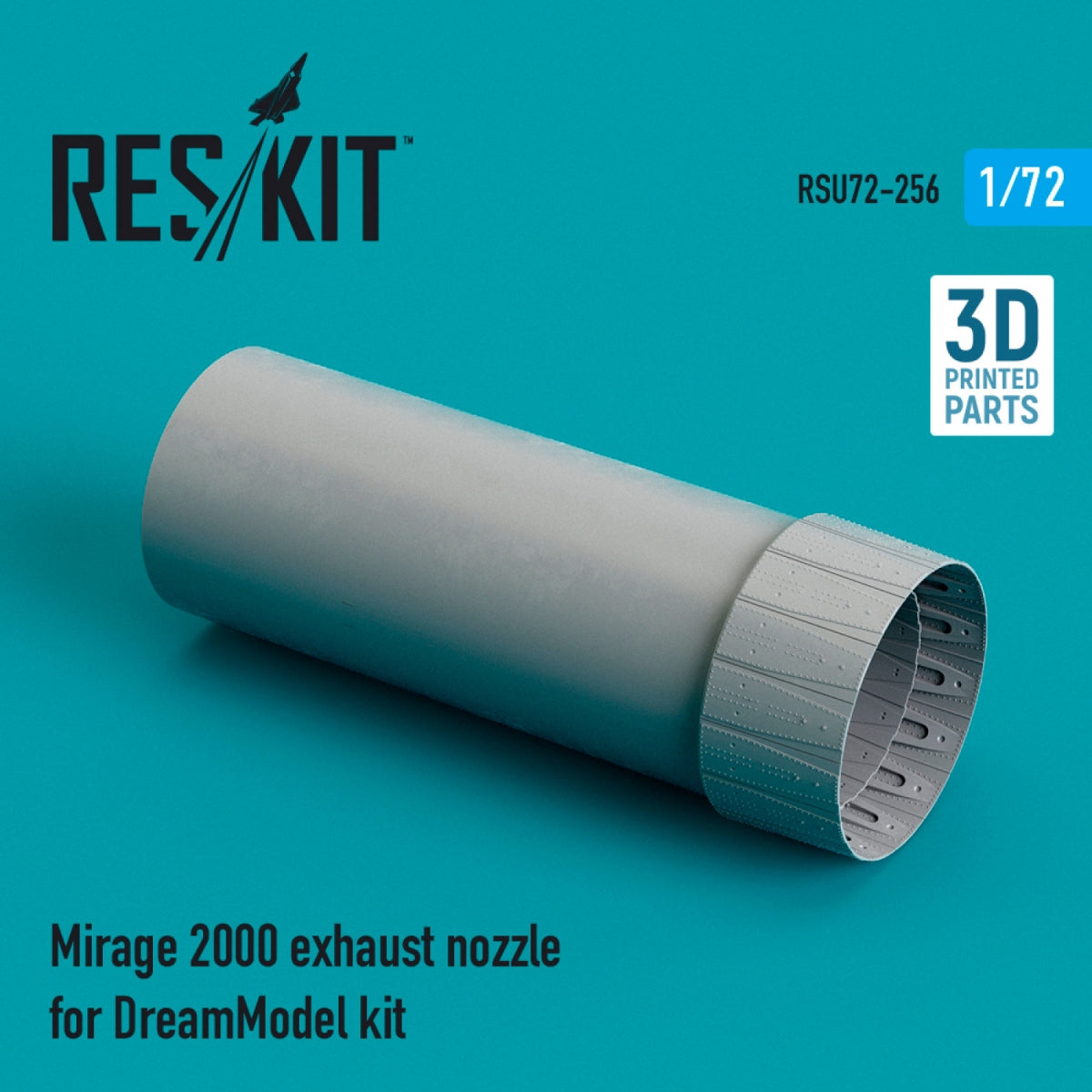RESKIT RSU72-0256 MIRAGE 2000 TUYAU D'ÉCHAPPEMENT POUR MAQUETTE DREAMMODEL (IMPRIMÉE EN 3D) 1/72