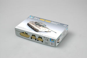 Trumpeter 07291 King Tiger Henschel Turret w/Zimmerit 1/72 – immagine 2