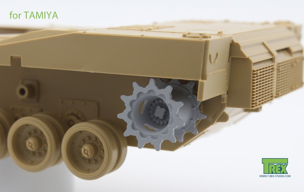 T-Rex Studio TR35003-4 M1 Abrams Sprocket Set A (Active Version)for TAMIYA 1/35 – Bild 2