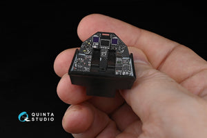 Quinta Studio QD48169 F-117A 3D-Printed &amp;amp; coloured Interior on decal paper (for Tamiya kit) 1/48 – immagine 3