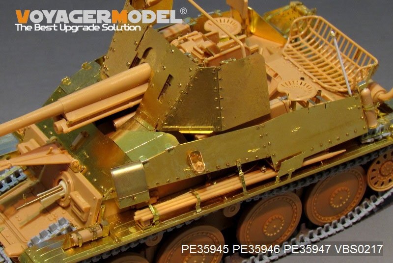Voyager Model PE35945 WWII German Tank Destroyer Marder III (Sd.Kfz.139)Basic For TAMIYA 35248 1/35 – immagine 14