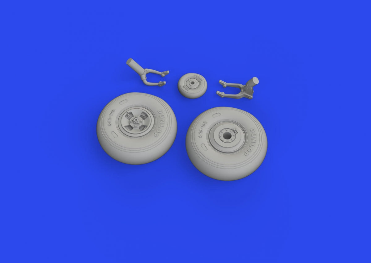 Eduard 648918 Hurricane Mk. II wheels Arma Hobby 1/48 – Bild 3