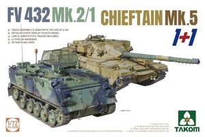 Takom 5008 FV432 Mk.2/1 + Chieftain Mk. 5 1/72