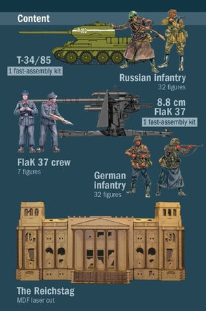 Italeri 6195 Bataille du Reichstag 1945 - Coffret de bataille 1/72 – image 9