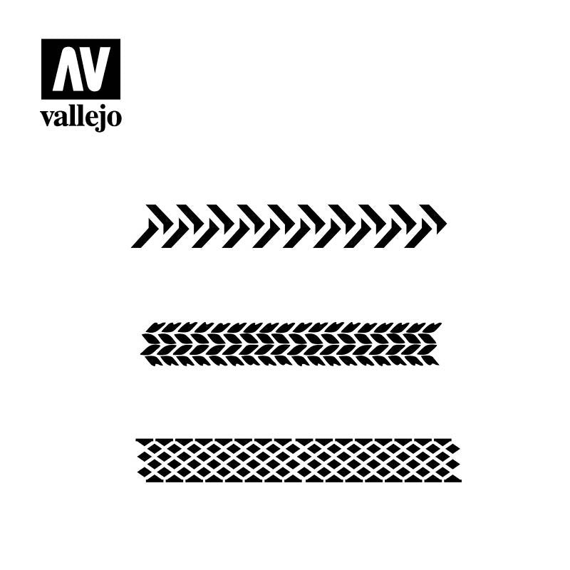 Vallejo ST-TX002 Tyre Markings 1/35 – immagine 2