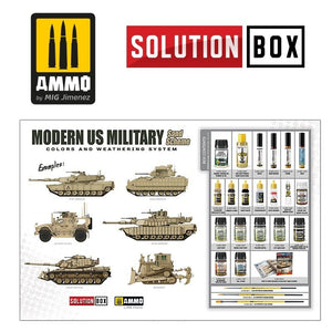 AMMO of Mig Jimenez 7712 SOLUTION BOX - Modern US Military Sand Scheme – immagine 2
