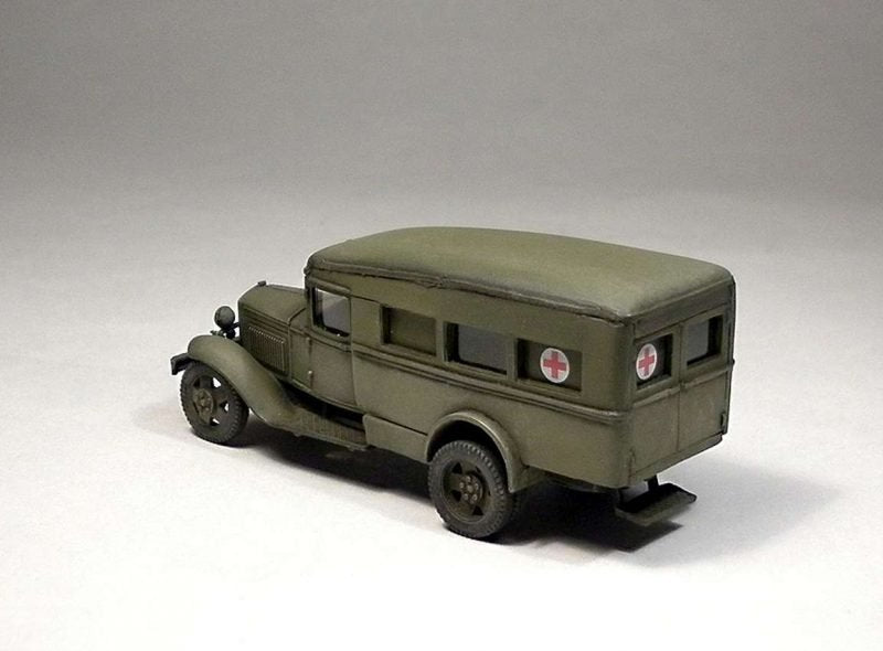 PST 72081 GAZ-55 Ambulance (m.1943) 1/72 – immagine 7