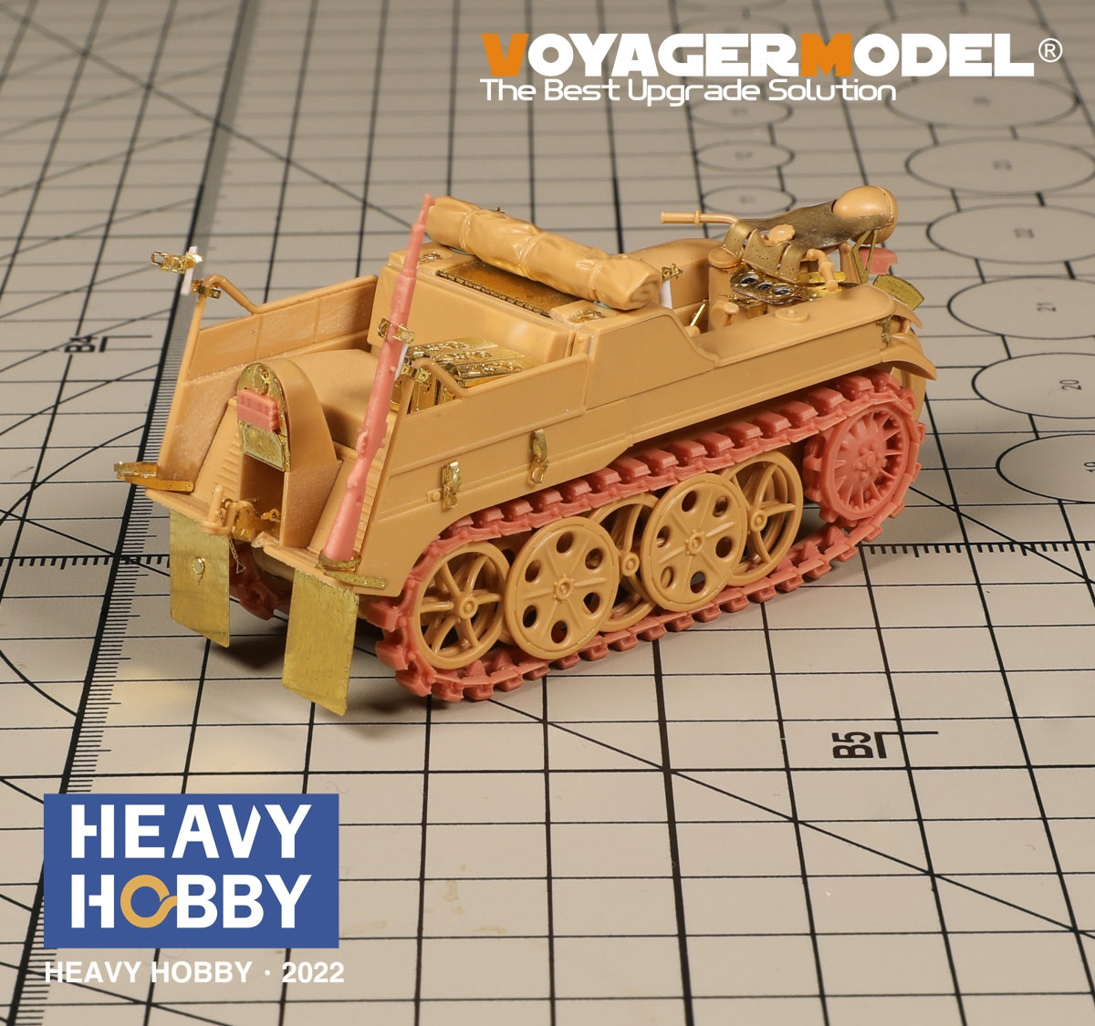 Heavy Hobby PT35072 WWII German Sd.Kfz.2 Kleines Kettenkard Normal Tracks 1/35 – immagine 4