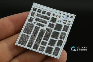 Quinta Studio QDS-35104 AH-64DI Saraf 3D-Printed &amp;amp; coloured Interior on decal paper (Takom) (Small version) 1/35 – Bild 7