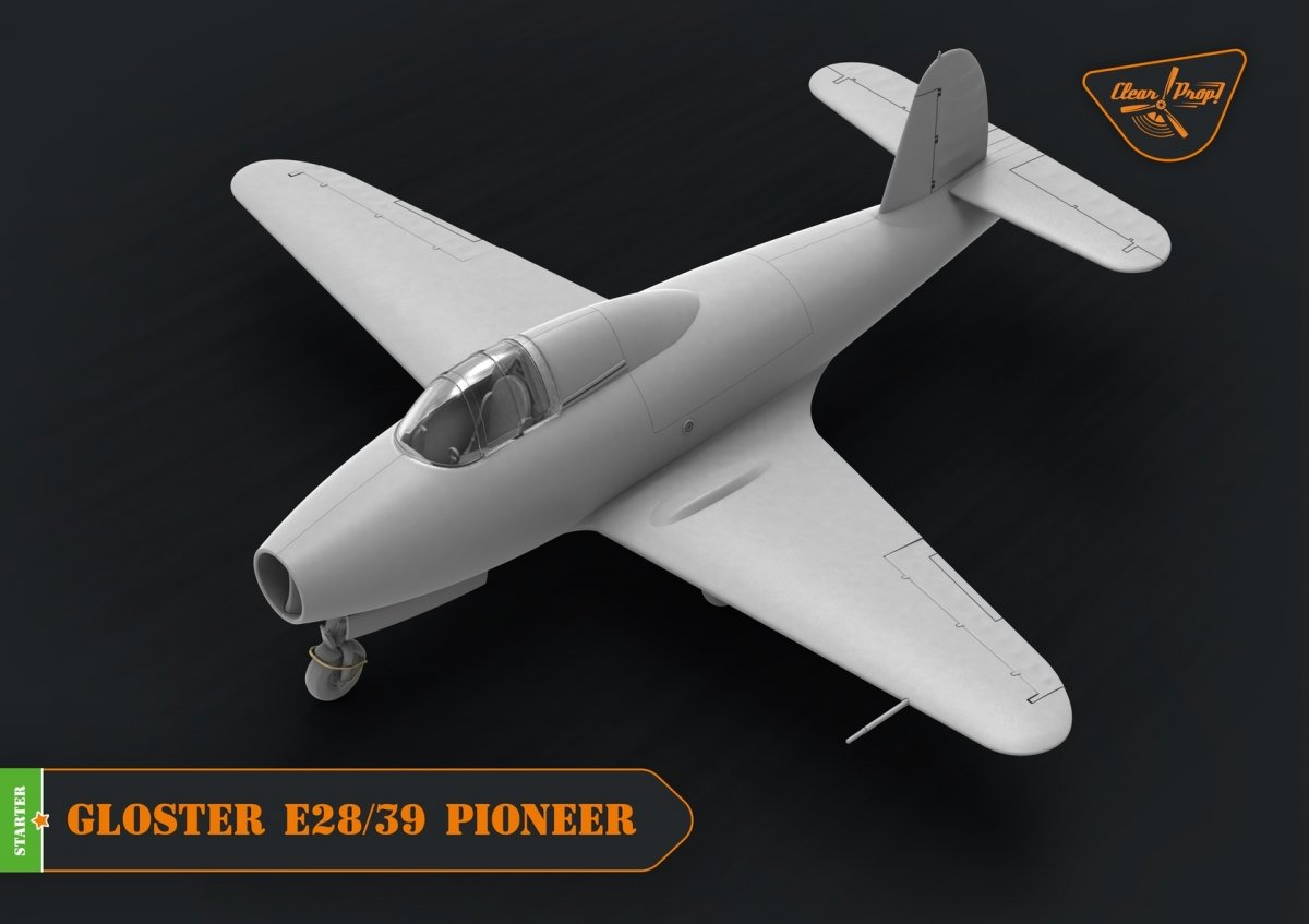 Clear Prop! CP72007 GLOSTER E28/39 PIONEER STARTER KIT 1/72 – imagen 8