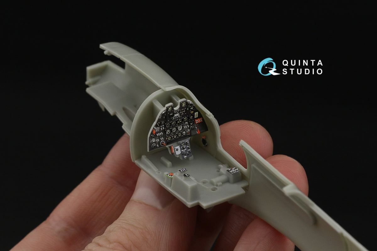 Intérieur imprimé en 3D et coloré sur papier décalcomanie Quinta Studio QD48562 P-63C/E Kingcobra (Dora Wings/AMG) 1/48 – image 7