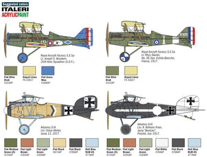 Italeri 1374 S.E.5a / ALBATROS D.III 1/72 – imagen 4