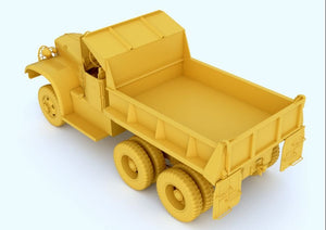 Mirror Model 35806 U.S. Diamond T 972 Dump Truck Late open Cab 1/35 – zdjęcie 4