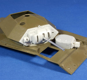 Panzer Art RE35-178 Mantlet &amp;amp; MG turret for Crusader I/II tanks 1/35 – Bild 3