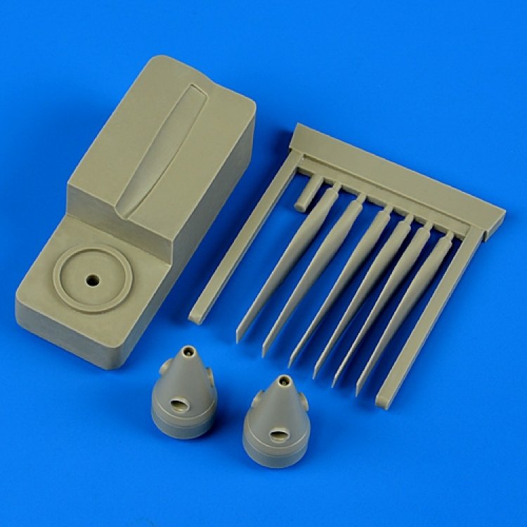 Quickboost QB48584 OV-1 Mohawk propellers w/tool ​​Roden 1/48