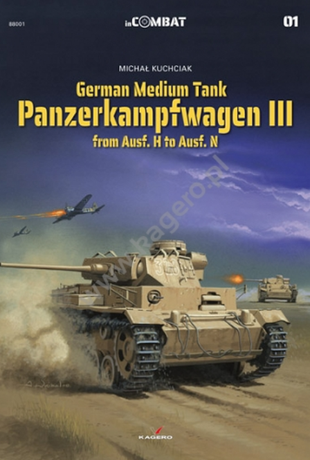 Kagero 88001 Char moyen allemand Panzerkampfwagen III d'Ausf. H est Ausf. N EN/PL
