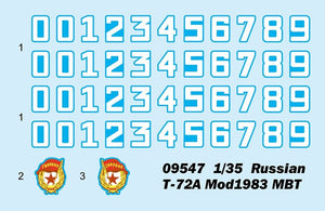 Trumpeter 09547 Russian T-72A Mod 1983 1/35 – image 17